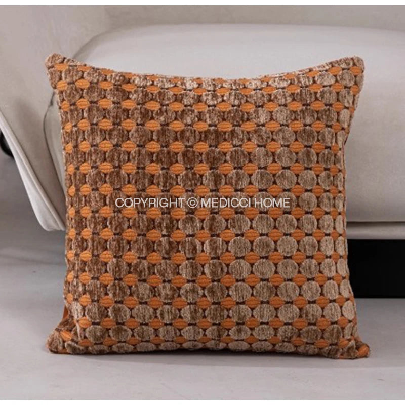 Mid Century Luxe Green Velvet Cushion Cover