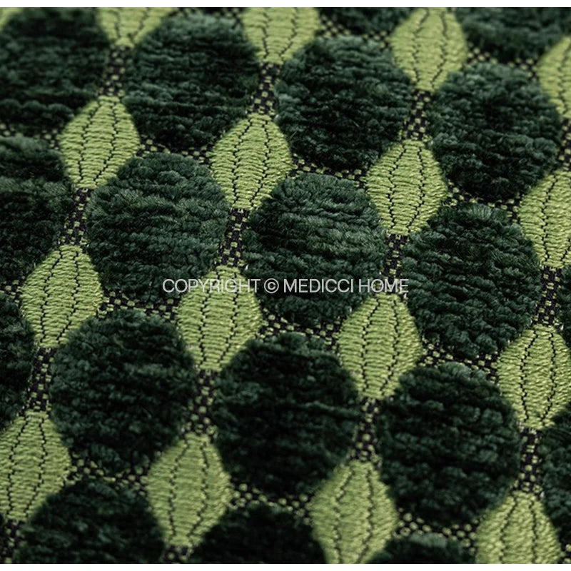 Mid Century Luxe Green Velvet Cushion Cover