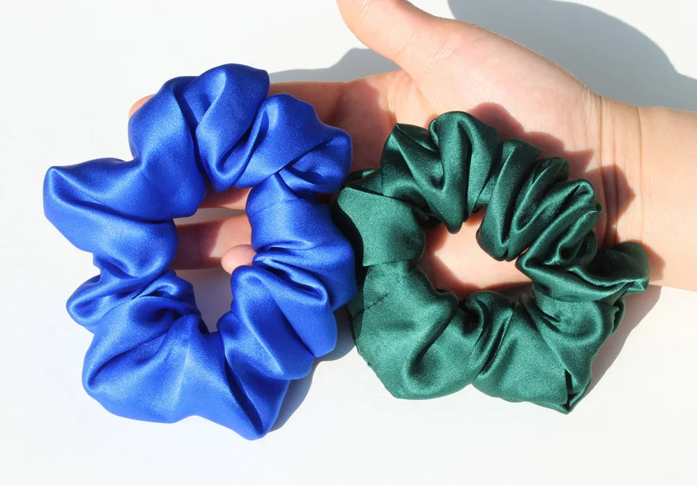 100% Pure Mulberry Silk Scrunchie