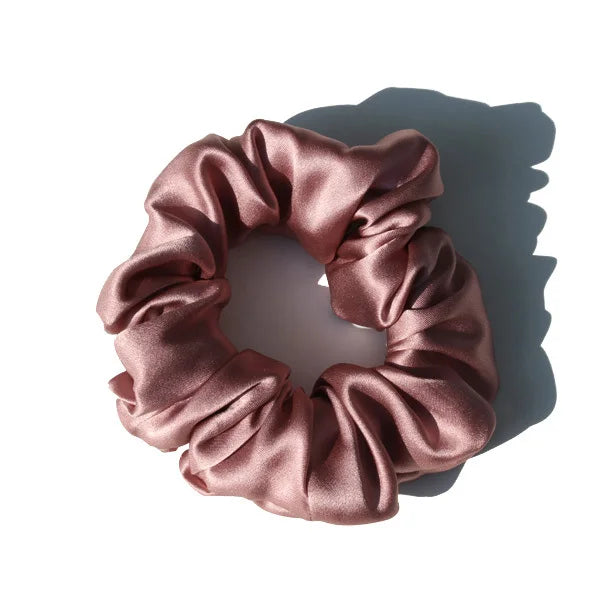 100% Pure Mulberry Silk Scrunchie