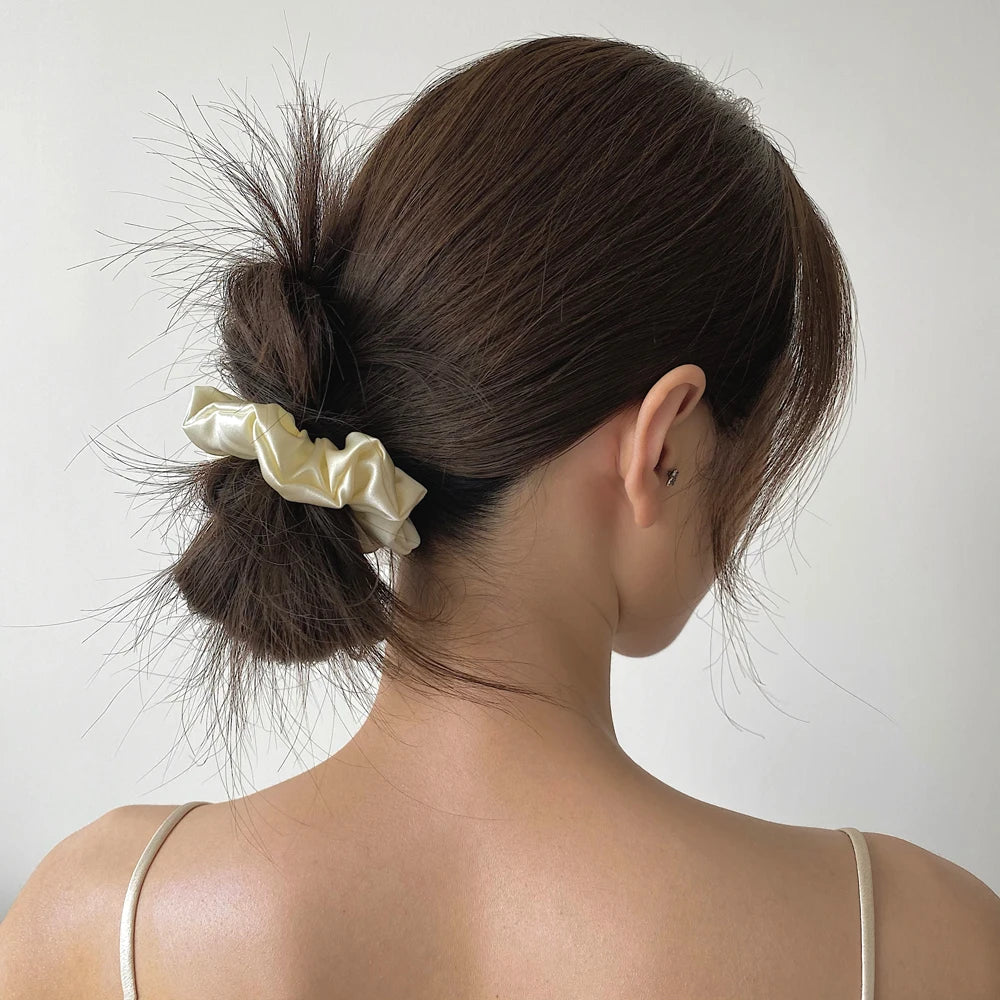 100% Pure Mulberry Silk Scrunchie
