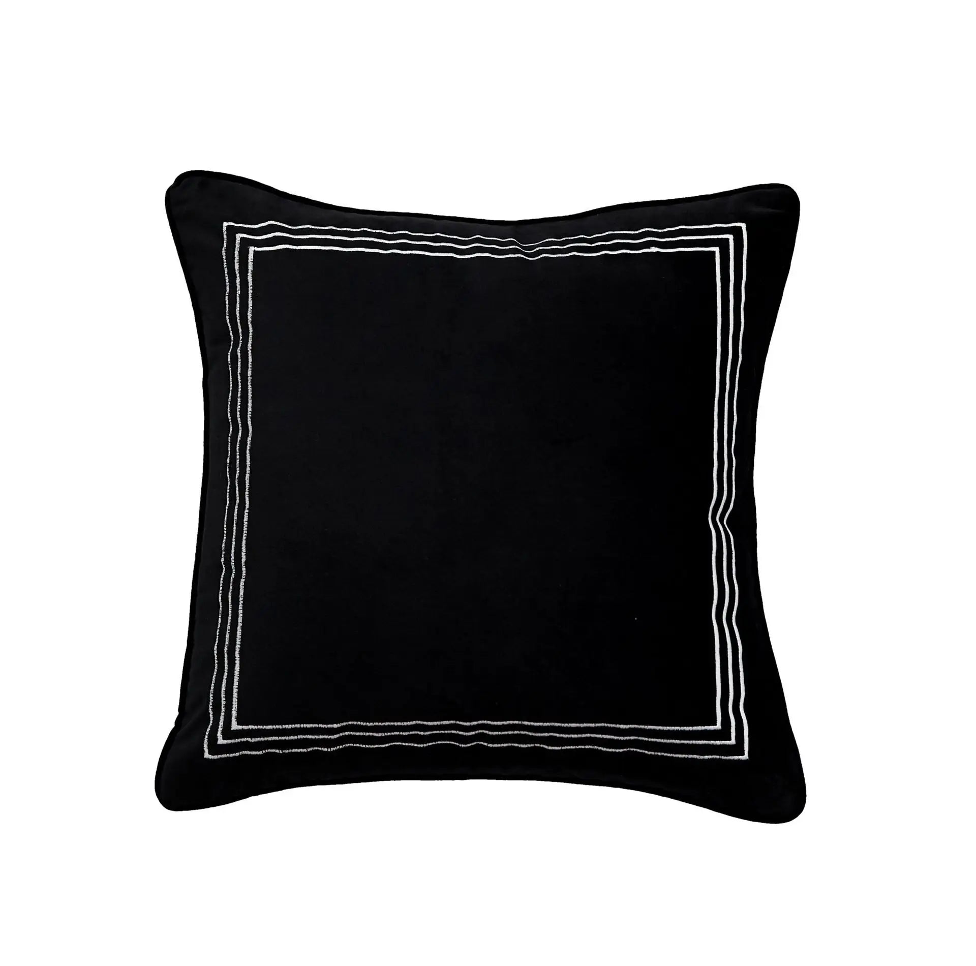 Jewell Orange Velvet Cushion