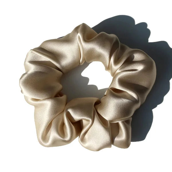100% Pure Mulberry Silk Scrunchie