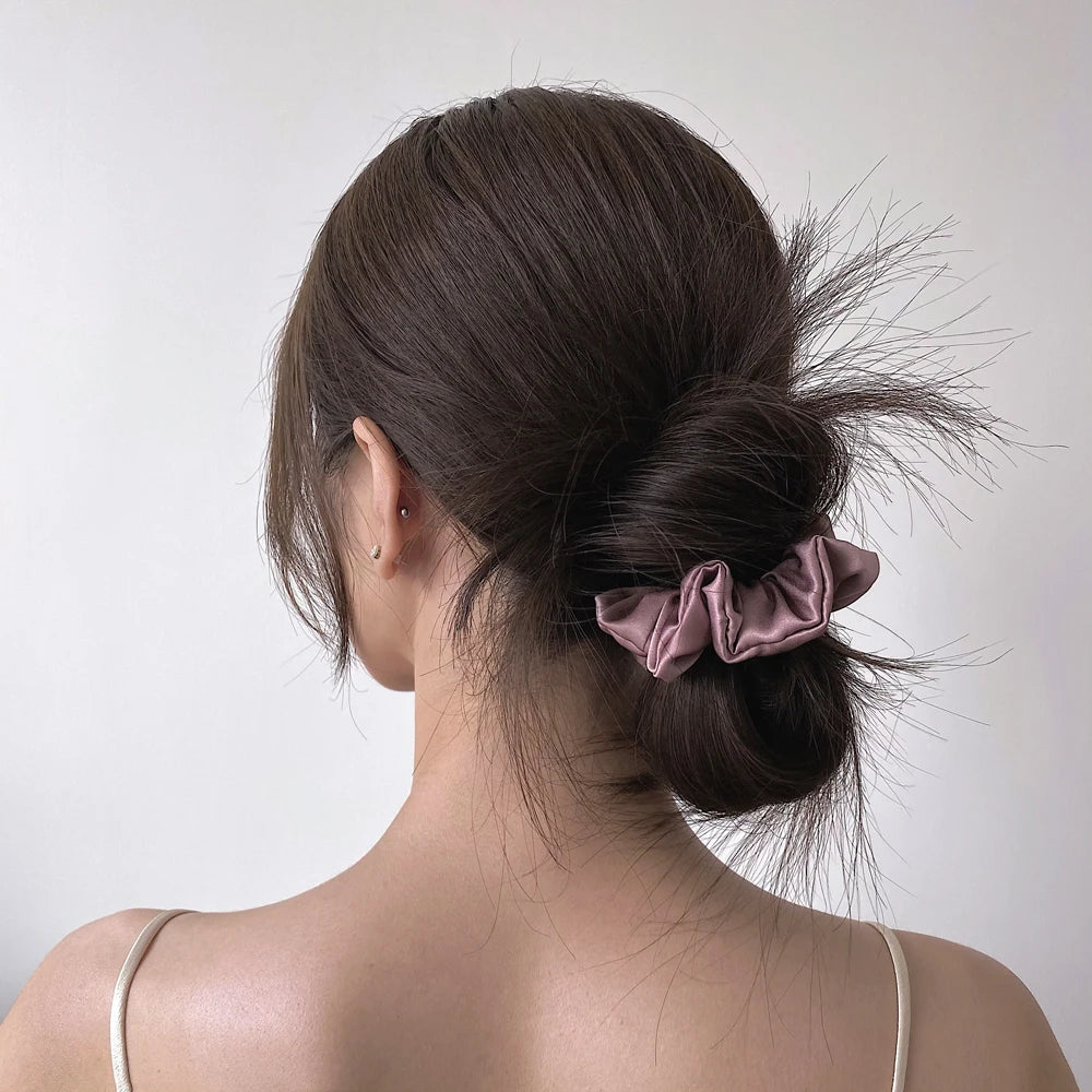100% Pure Mulberry Silk Scrunchie
