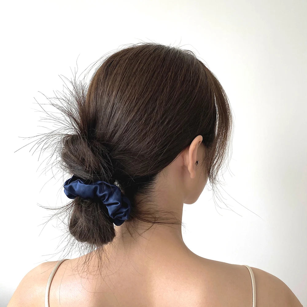 100% Pure Mulberry Silk Scrunchie