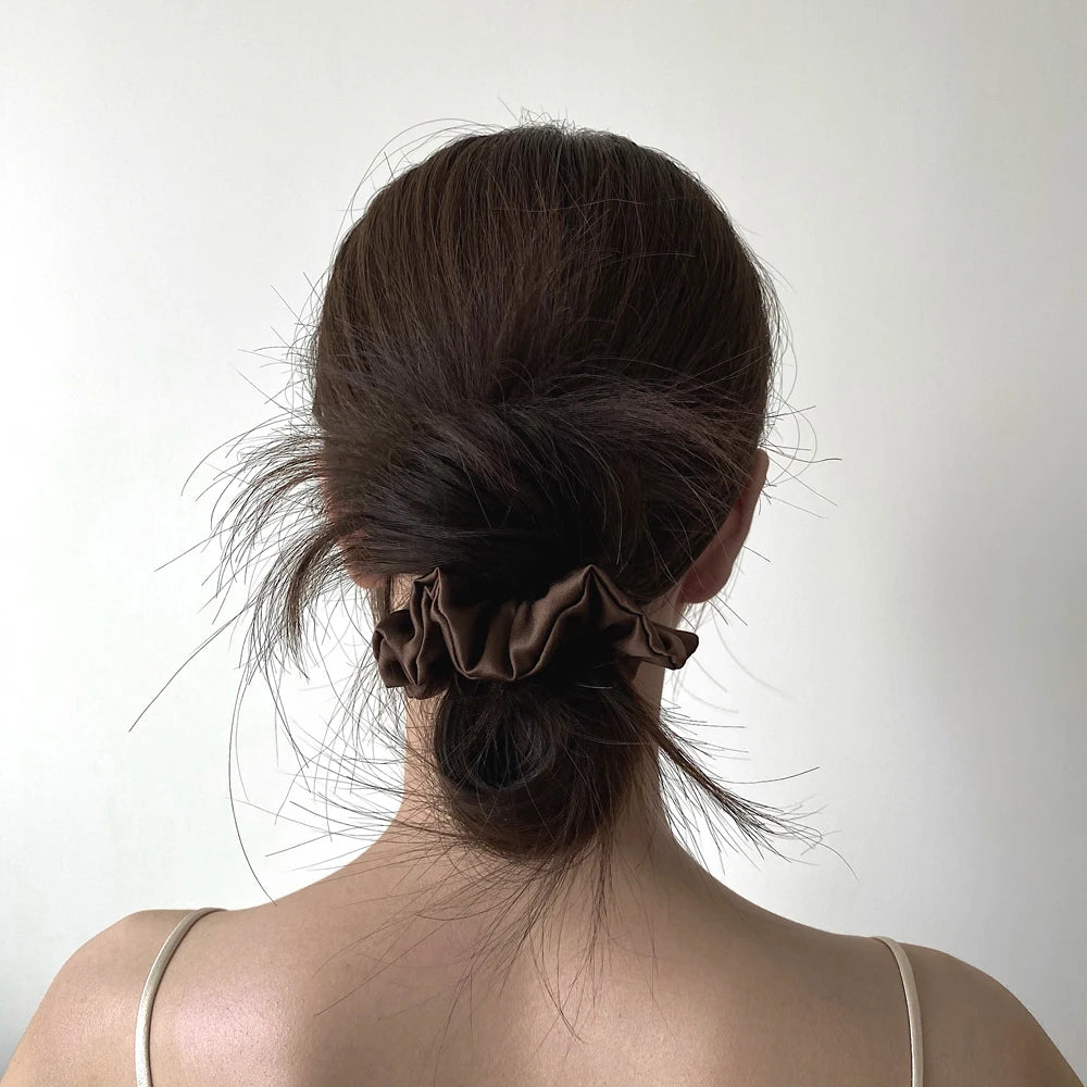 100% Pure Mulberry Silk Scrunchie