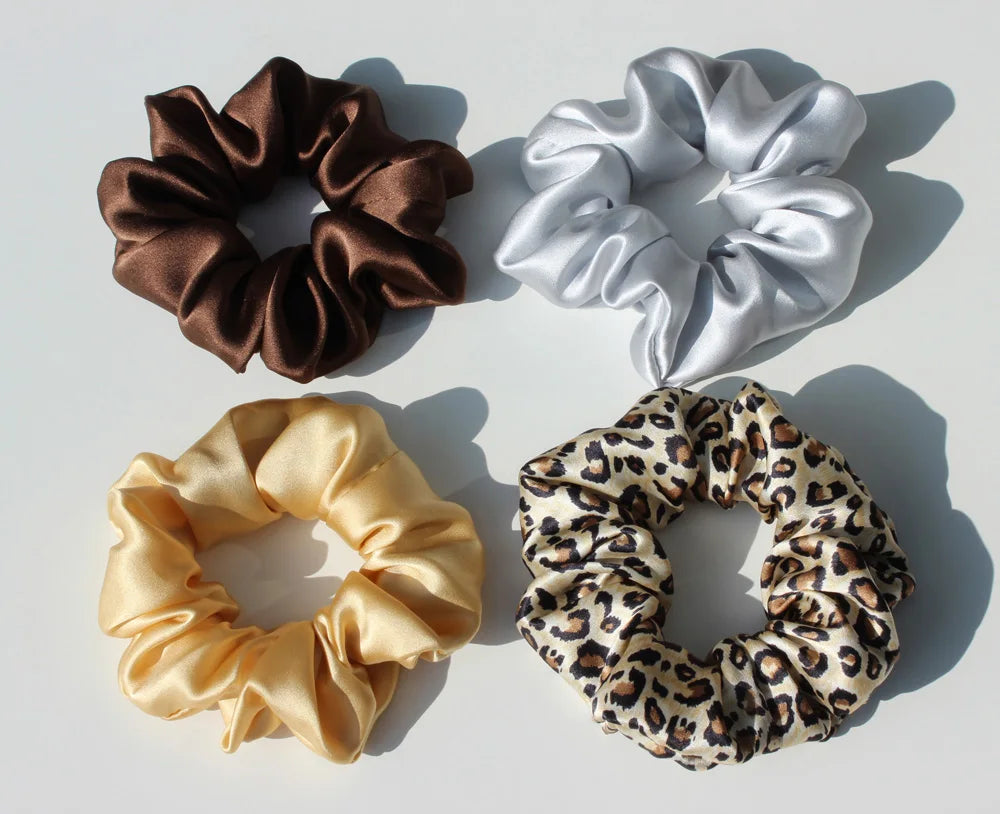 100% Pure Mulberry Silk Scrunchie