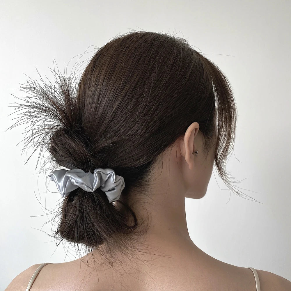 100% Pure Mulberry Silk Scrunchie
