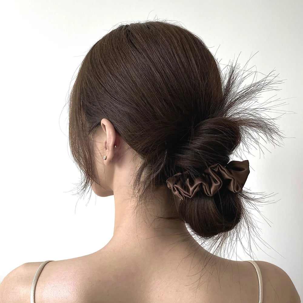 100% Pure Mulberry Silk Scrunchie
