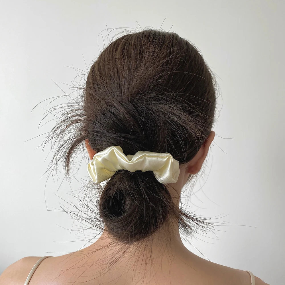 100% Pure Mulberry Silk Scrunchie
