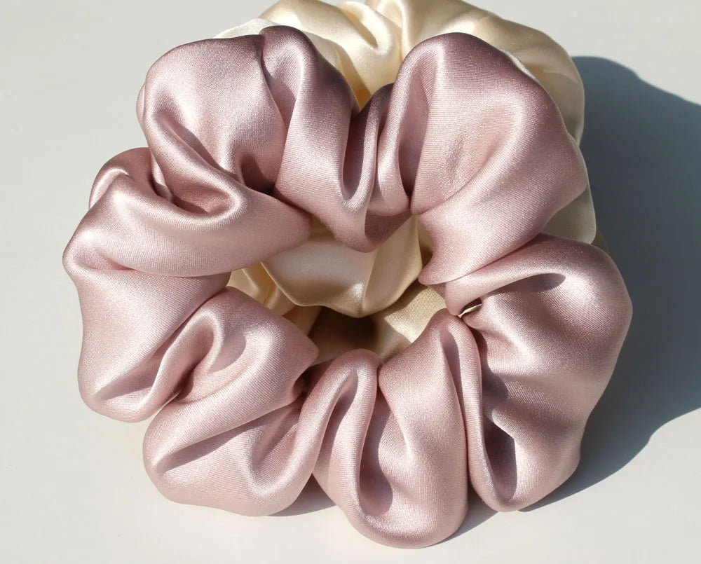 100% Pure Mulberry Silk Scrunchie