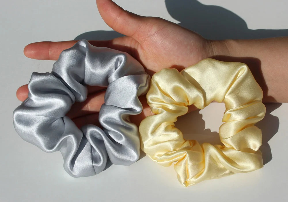 100% Pure Mulberry Silk Scrunchie