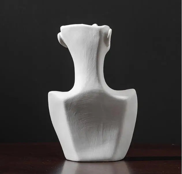 Femme Ceramic Face Vase