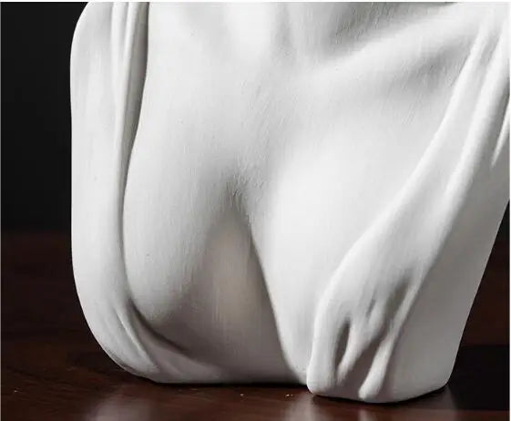 Femme Ceramic Face Vase