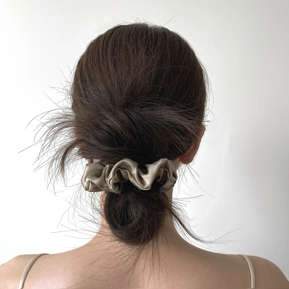 100% Pure Mulberry Silk Scrunchie