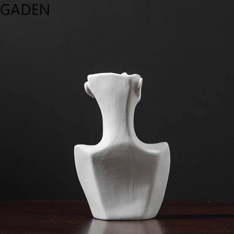 Femme Ceramic Face Vase