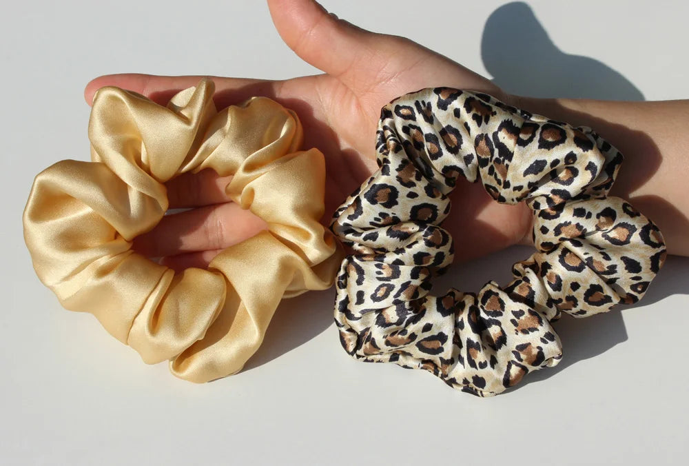 100% Pure Mulberry Silk Scrunchie