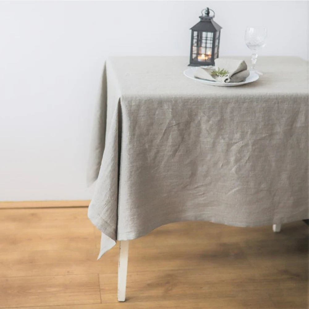 100% Linen Tablecloth
