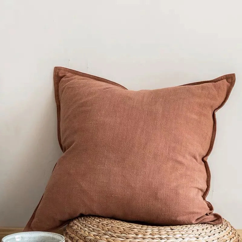 Natural Linen Cushion Cover