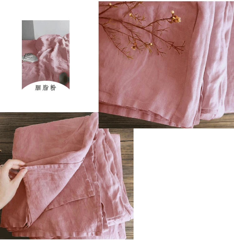 Natural Washed Linen Bed Sheets