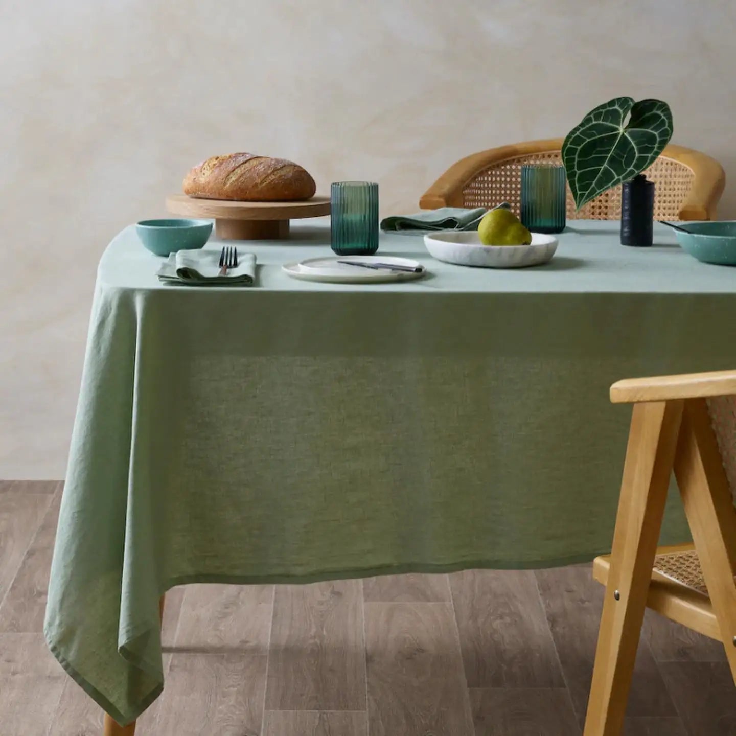 100% Linen Tablecloth