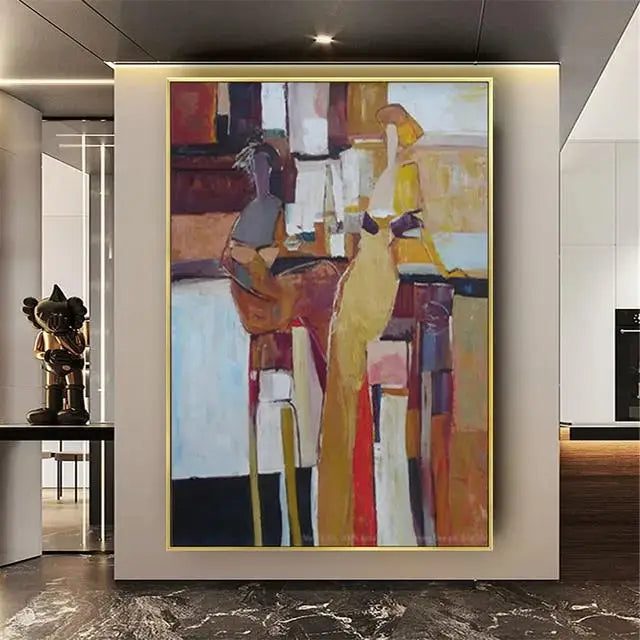 Vibrant Earth Abstract Art