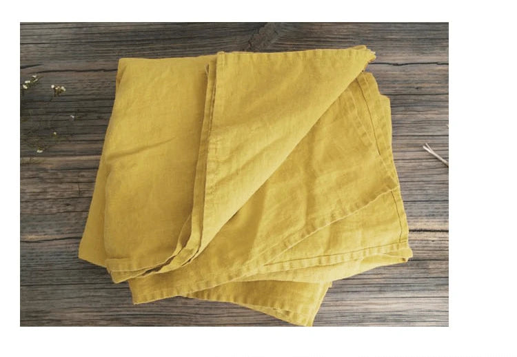 Natural Washed Linen Bed Sheets