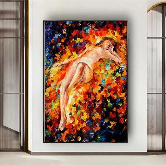 Vibrant Earth Abstract Art