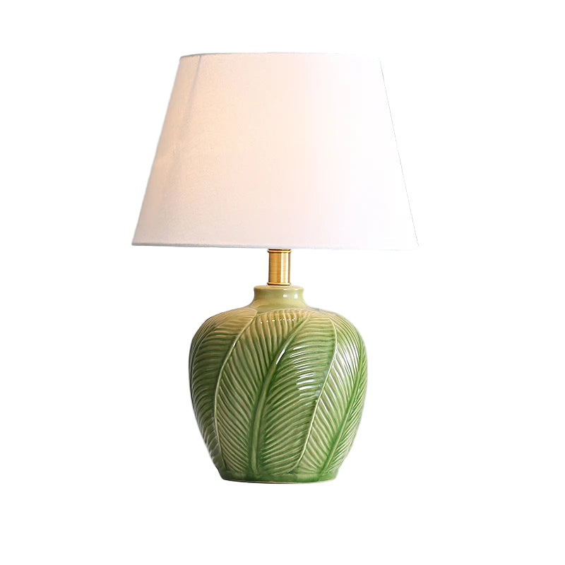 Miami Green Leaf Table Lamp