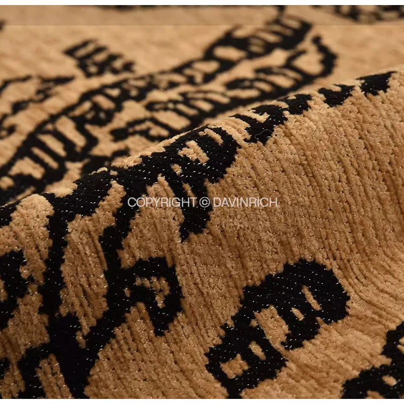 Velvet Fuchsia  Jungle Cushion Cover