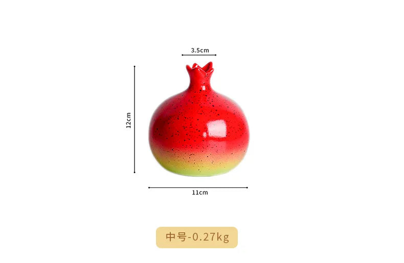 Pomegranate Ceramic Vase