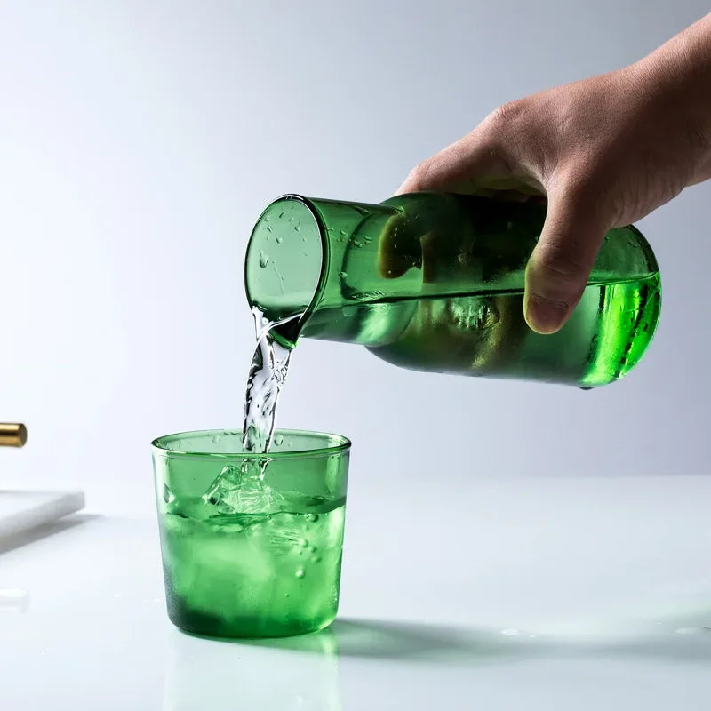 Glass Amber Bedside Decanter