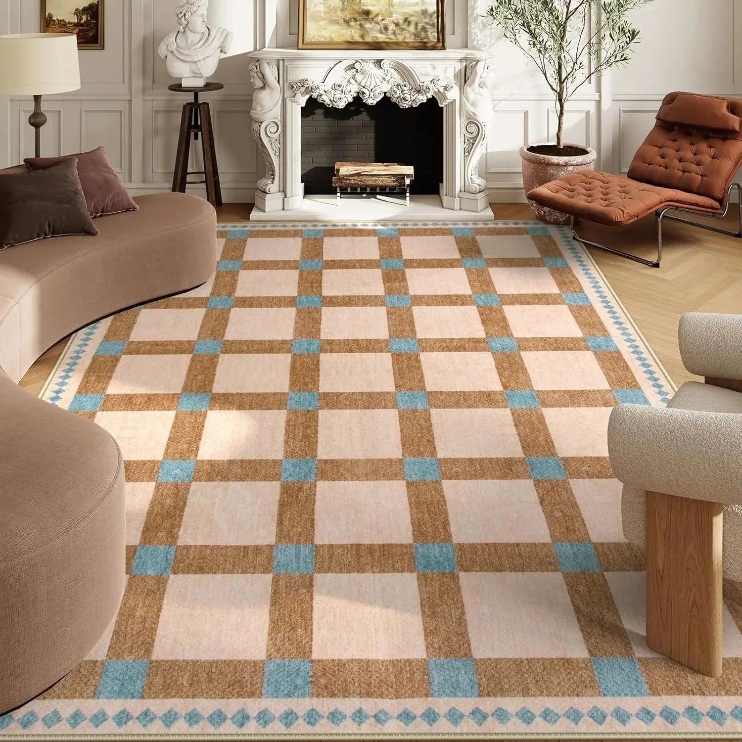 Palm Royale Retro Pink Rug