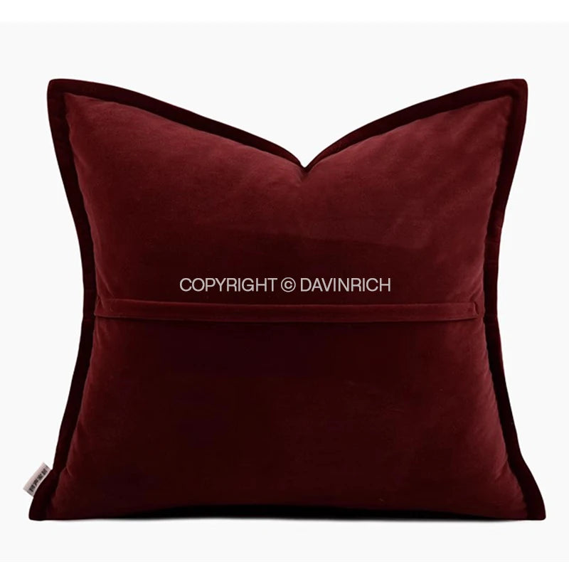 Velvet Fuchsia  Jungle Cushion Cover