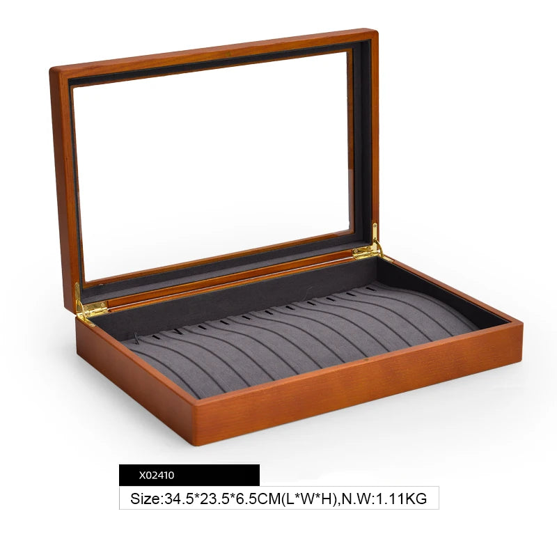 Mid Century Wooden Jewellery Box