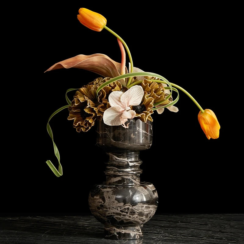 French Antique Marble Vase