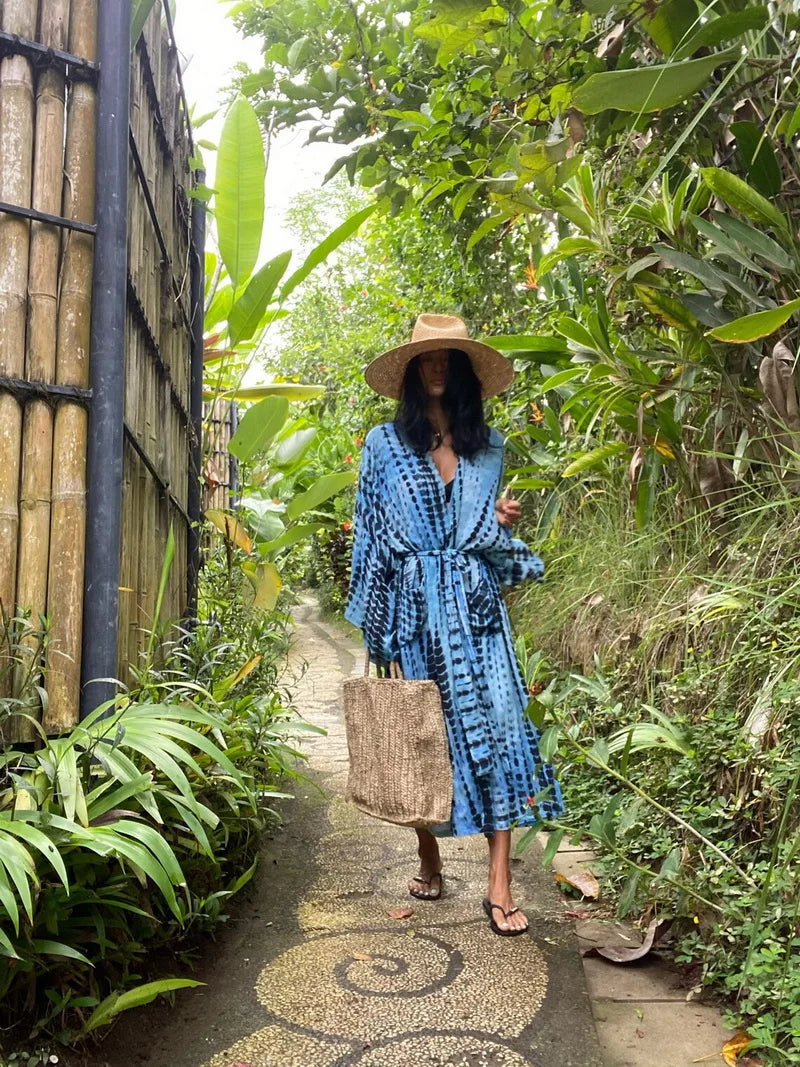 Para Praia 14 Colors Kimonos Bikini Cover Ups Beachwear Beach Robe Femme Long Dress Sarong Women Loose Cardigan Swimsuit Covers