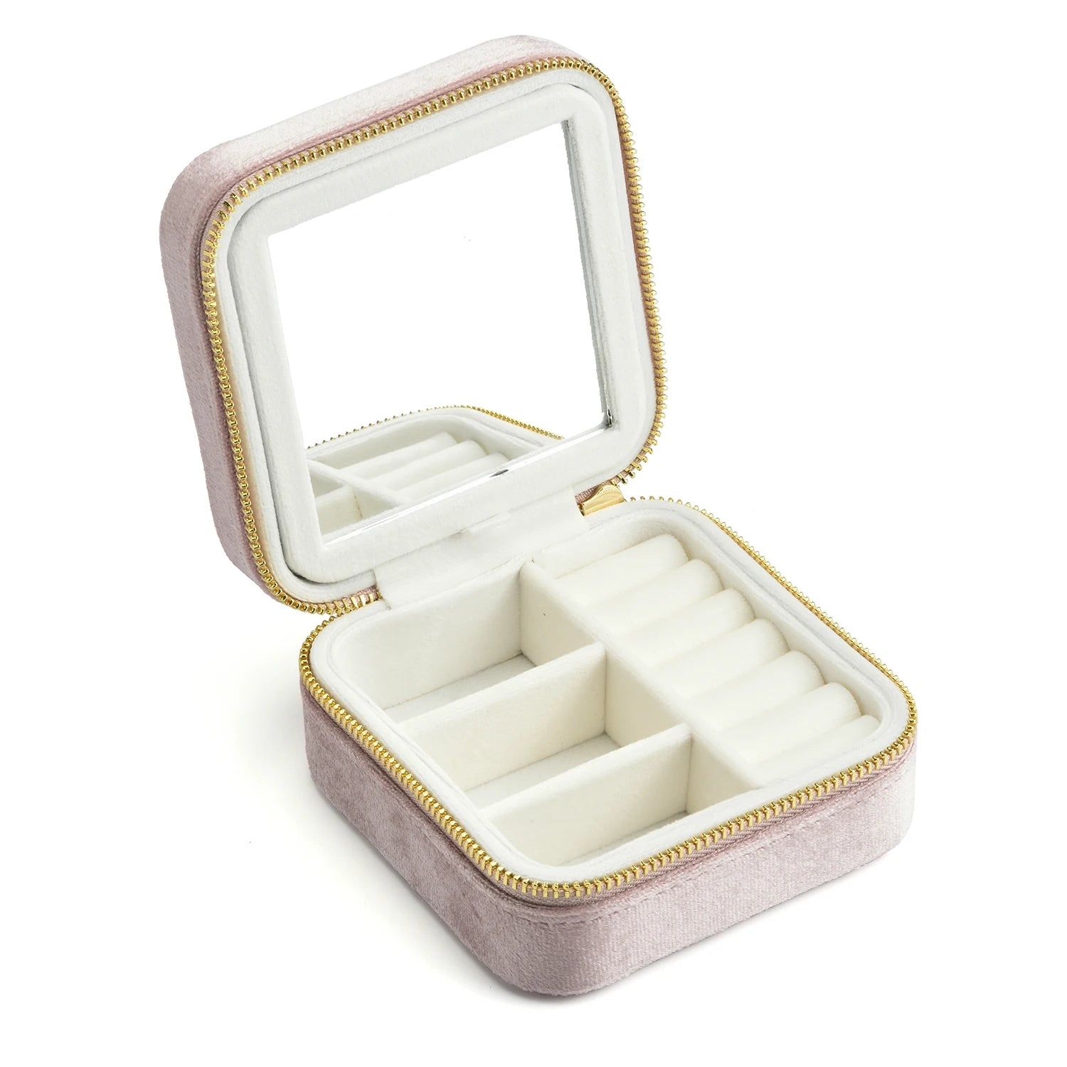 Vintage Velvet Jewellery Box