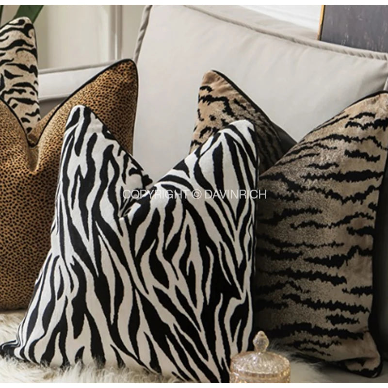 Jungle Goddess Leopard Cushion Cover