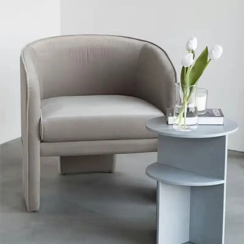 Modern Boucle Armchair