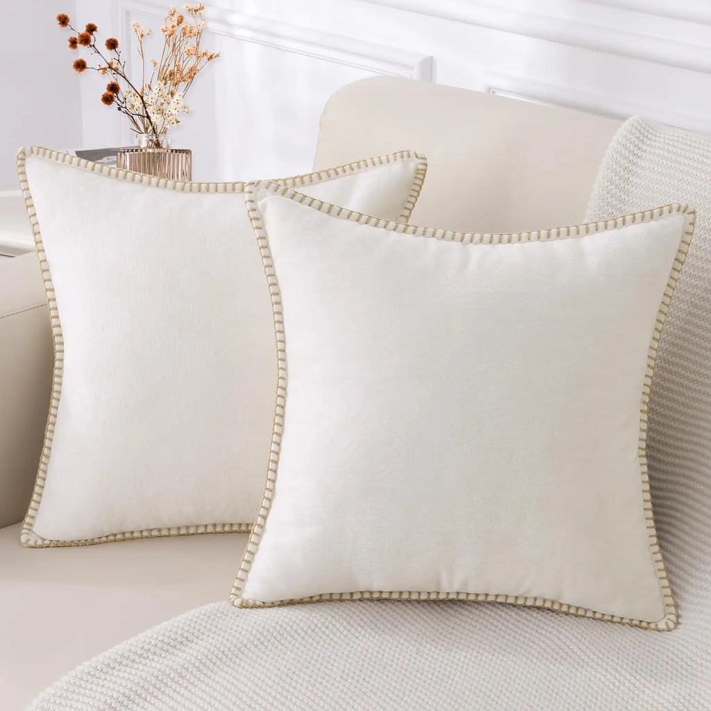 Chenille Soft Throw Cushion Cover