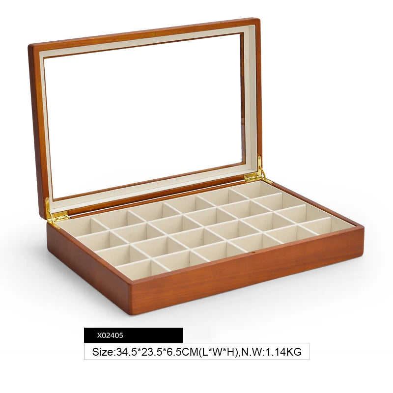 Mid Century Wooden Jewellery Box