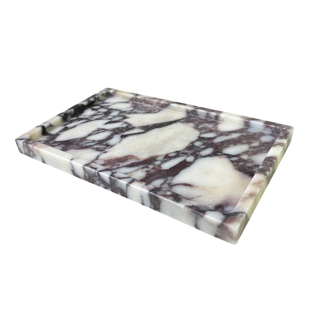 Rectangular Natural Marble Tray