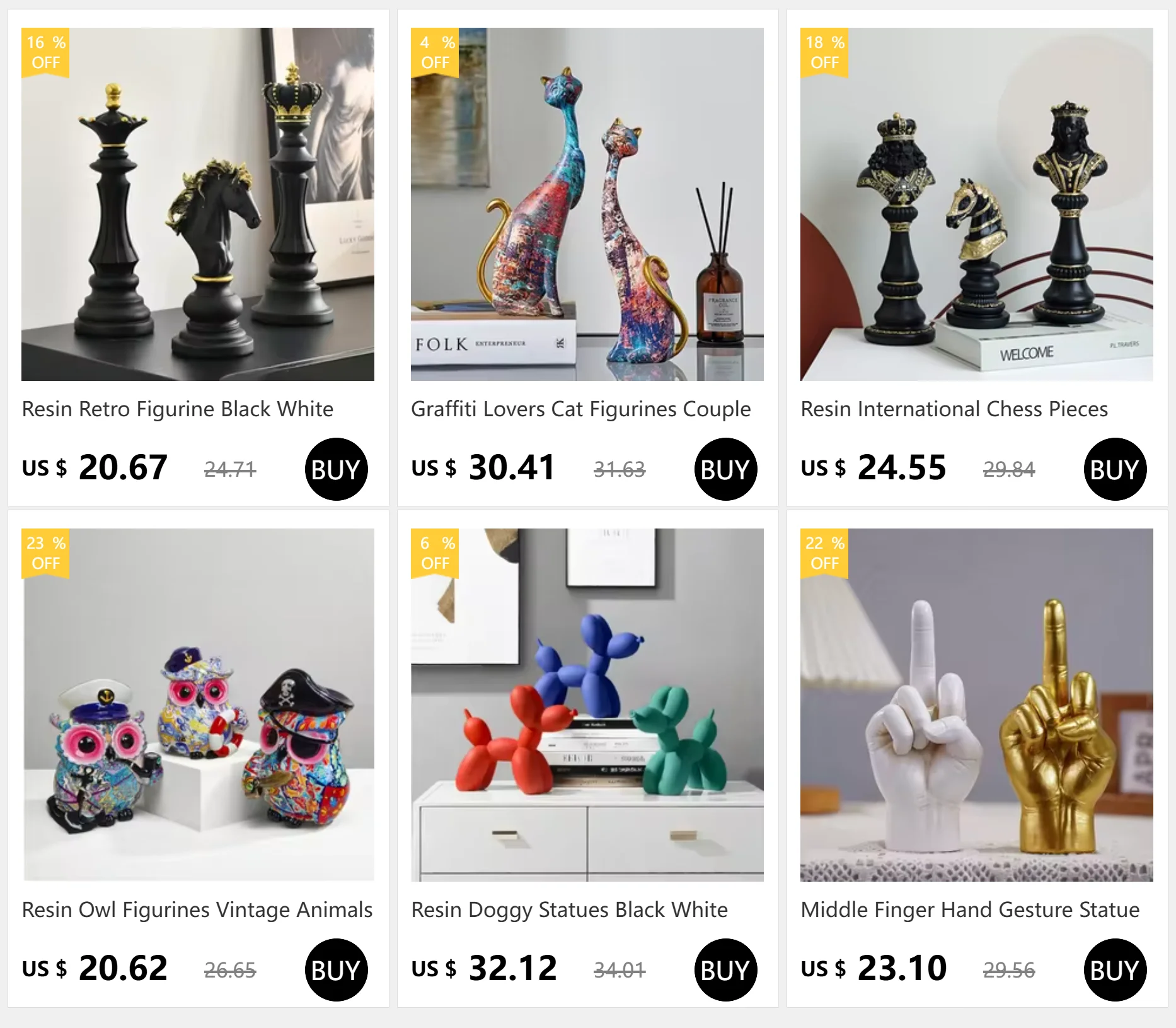 Old Hollywood Gold Vase