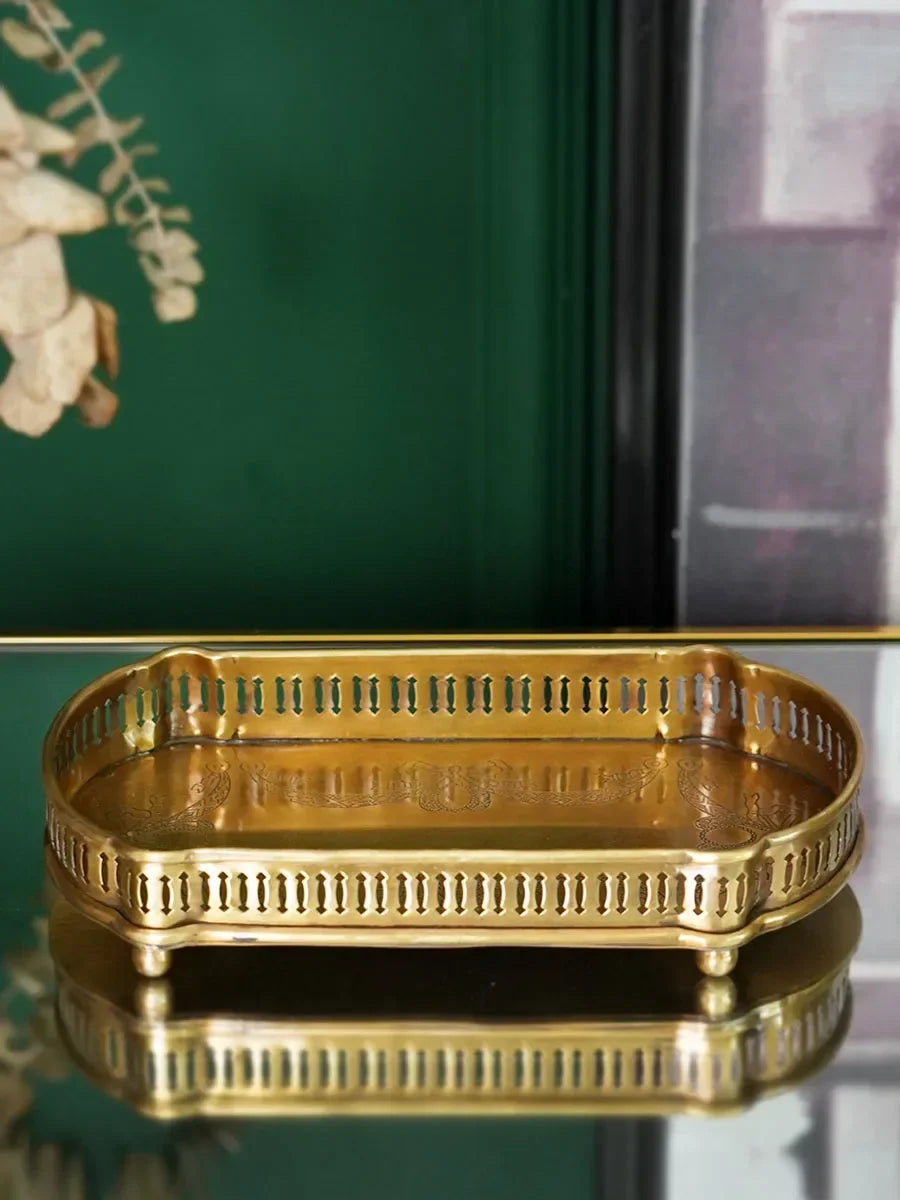 Vintage Brass Tray