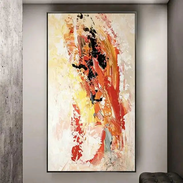 Vibrant Earth Abstract Art