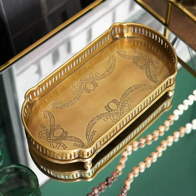 Vintage Brass Tray