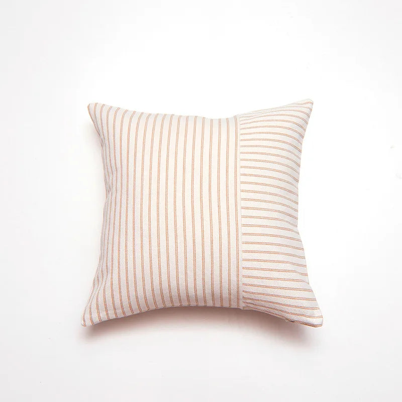 Striped Linen Cushion Cover