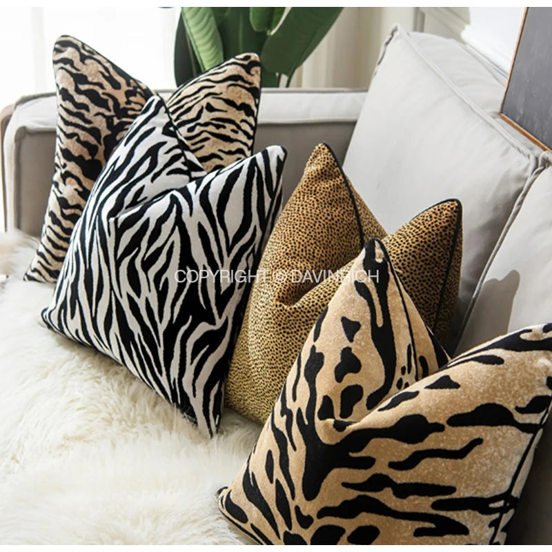 Jungle Goddess Leopard Cushion Cover