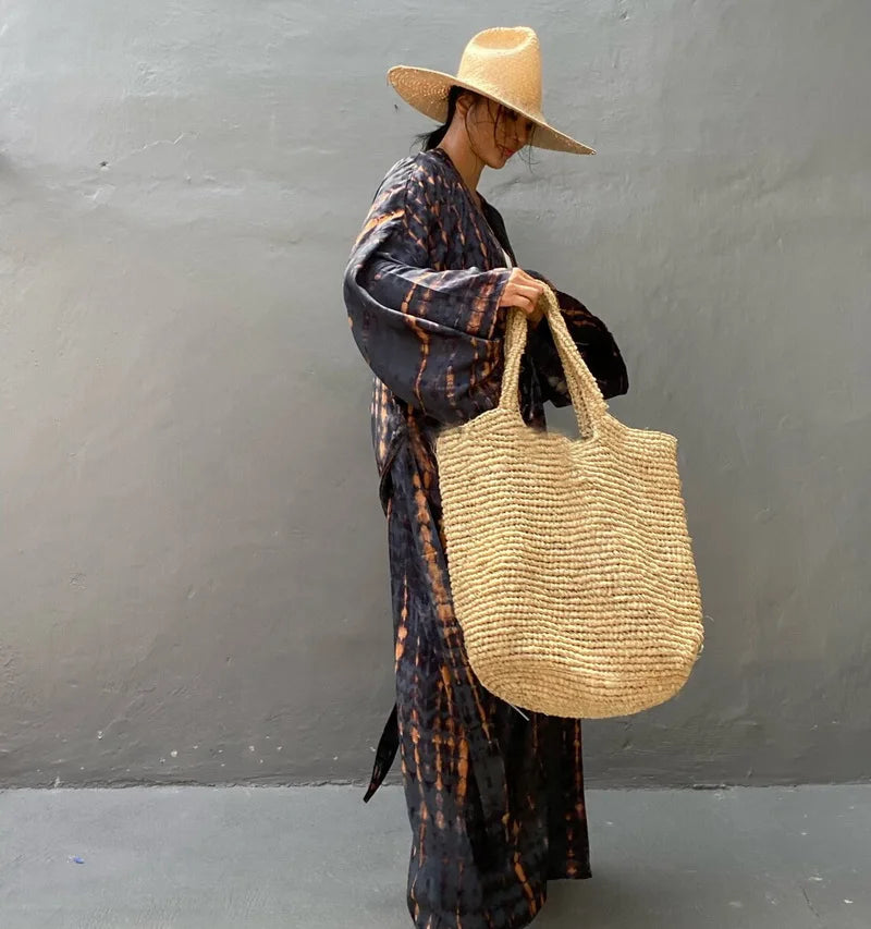 Para Praia 14 Colors Kimonos Bikini Cover Ups Beachwear Beach Robe Femme Long Dress Sarong Women Loose Cardigan Swimsuit Covers